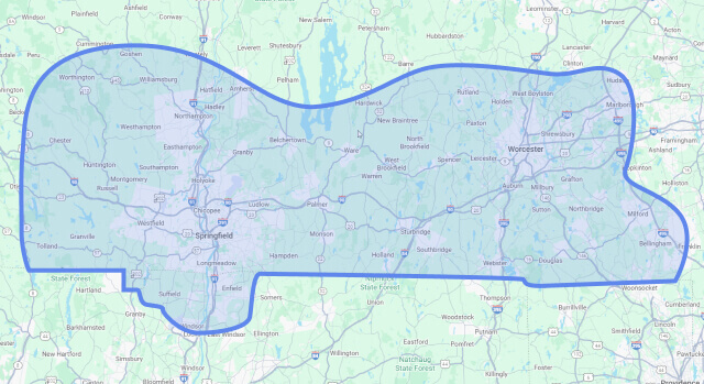 Mass Commercial Services - Service Map