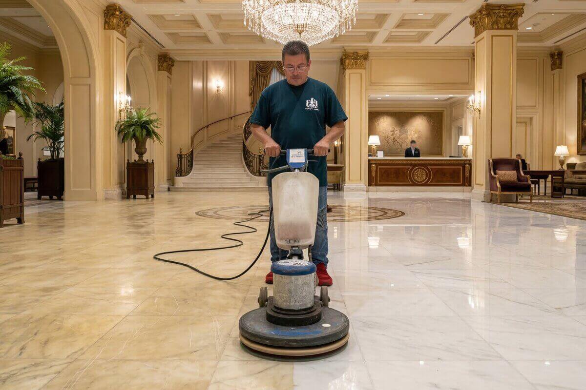Mass Commercial Cleaning - Floor Refinishing