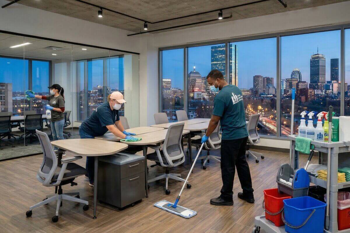 Mass Commercial Cleaning - Office Janitorial Services