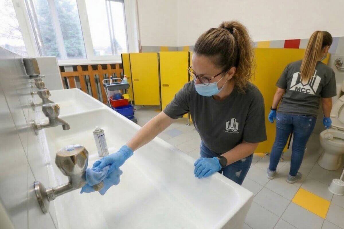 Mass Commercial Cleaning - School Facility Cleaning Services