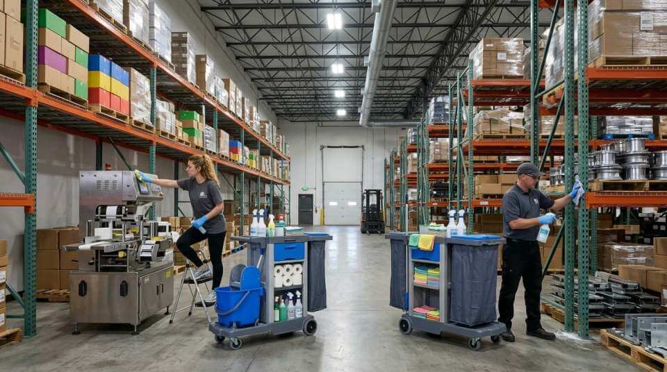 Mass Commercial Cleaning Warehouse Facility Cleaning Services