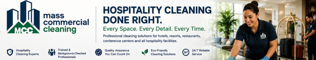 Hospitality services for Mass Commercial Cleaning 